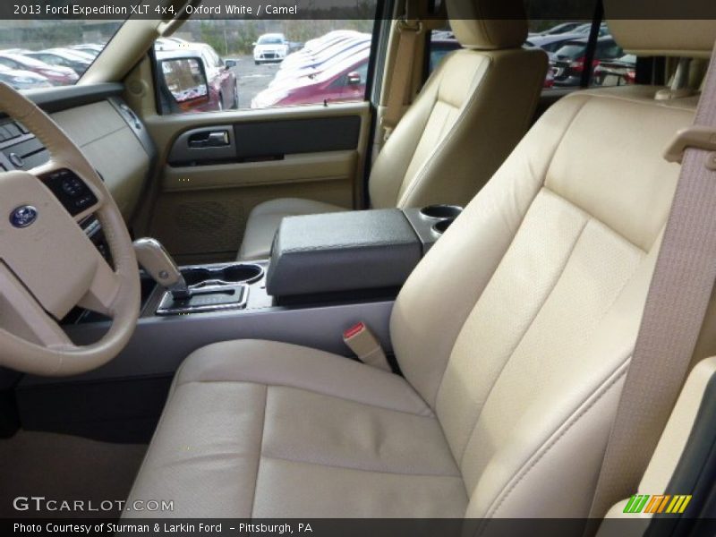 Oxford White / Camel 2013 Ford Expedition XLT 4x4
