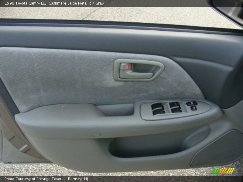 Cashmere Beige Metallic / Gray 1998 Toyota Camry LE