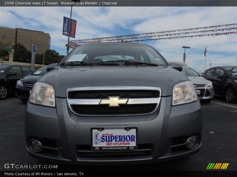 Medium Gray Metallic / Charcoal 2008 Chevrolet Aveo LT Sedan