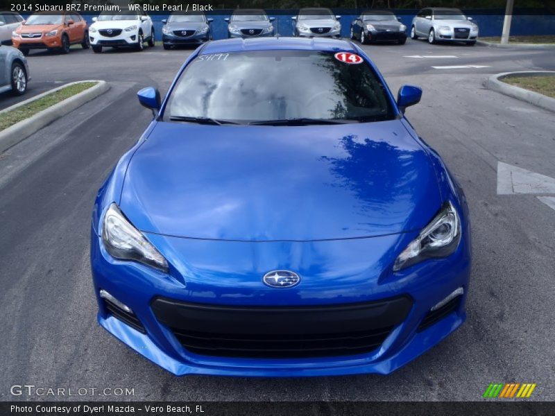 WR Blue Pearl / Black 2014 Subaru BRZ Premium