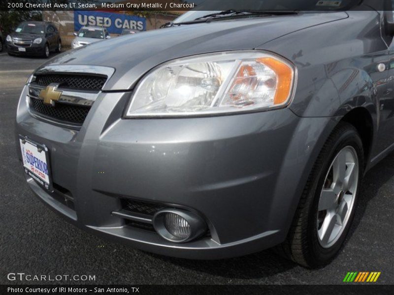 Medium Gray Metallic / Charcoal 2008 Chevrolet Aveo LT Sedan