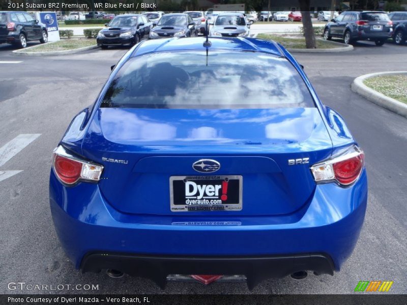 WR Blue Pearl / Black 2014 Subaru BRZ Premium