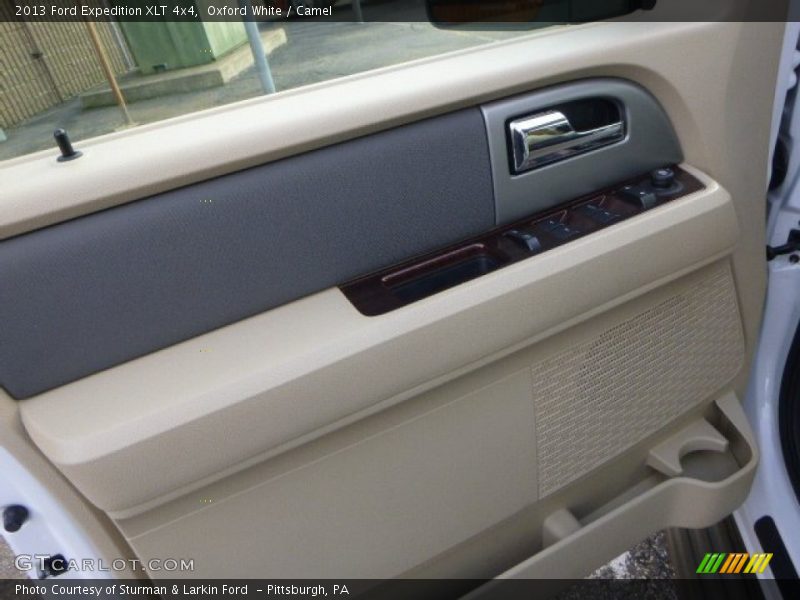 Oxford White / Camel 2013 Ford Expedition XLT 4x4