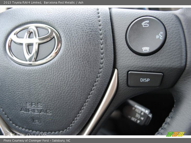 Barcelona Red Metallic / Ash 2013 Toyota RAV4 Limited