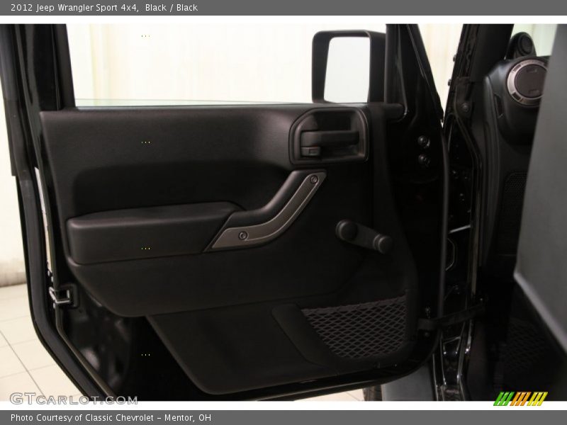 Black / Black 2012 Jeep Wrangler Sport 4x4