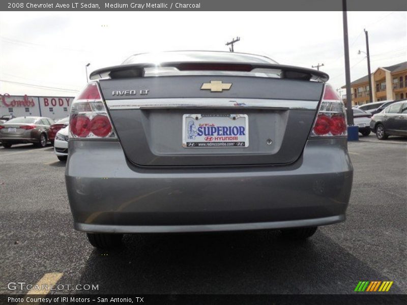 Medium Gray Metallic / Charcoal 2008 Chevrolet Aveo LT Sedan