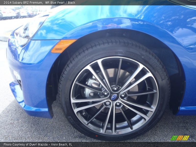 WR Blue Pearl / Black 2014 Subaru BRZ Premium