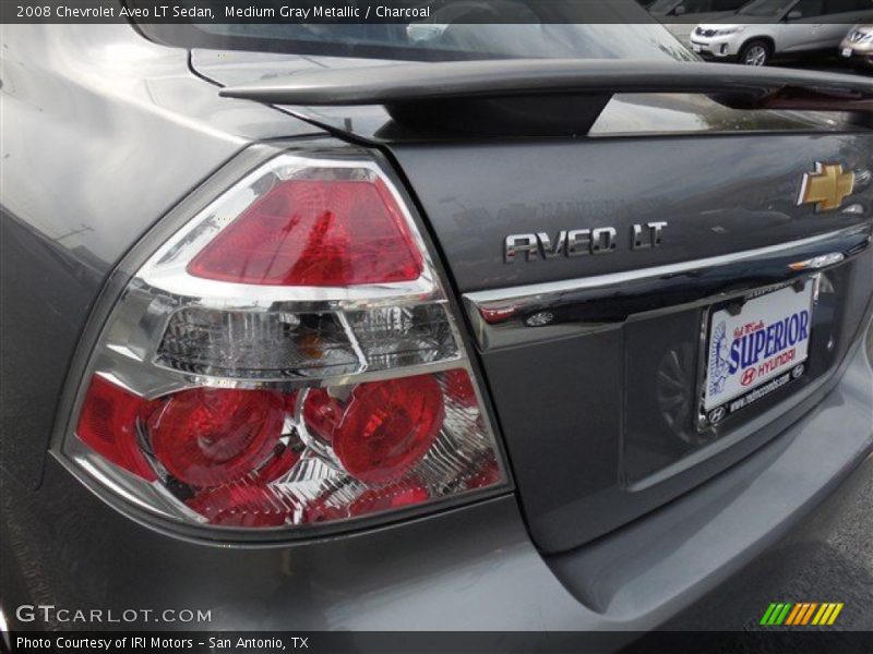 Medium Gray Metallic / Charcoal 2008 Chevrolet Aveo LT Sedan