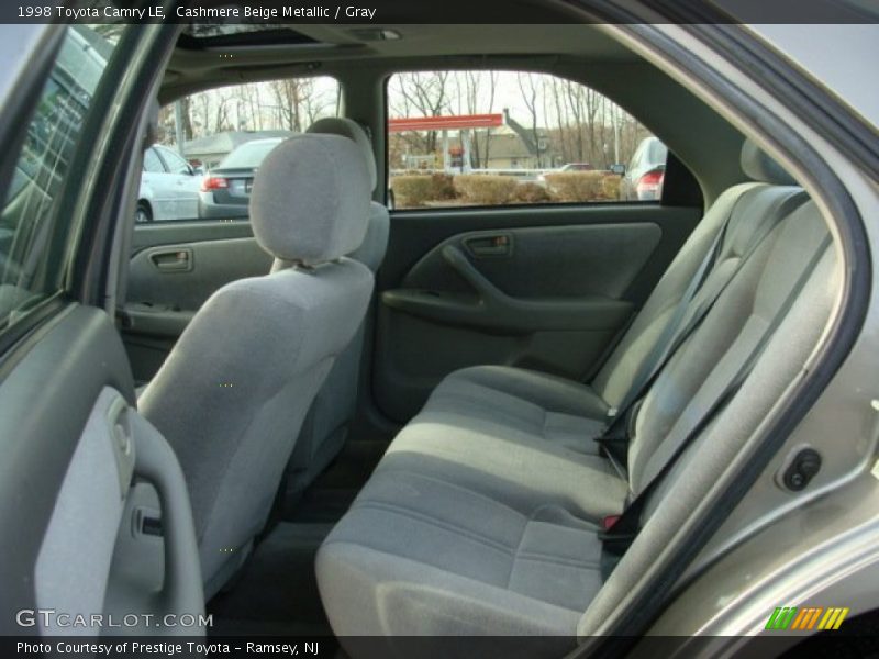 Cashmere Beige Metallic / Gray 1998 Toyota Camry LE