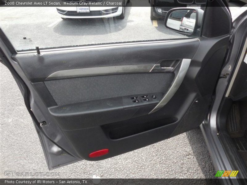 Medium Gray Metallic / Charcoal 2008 Chevrolet Aveo LT Sedan
