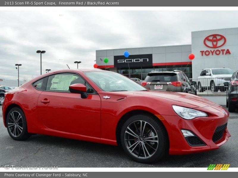 Firestorm Red / Black/Red Accents 2013 Scion FR-S Sport Coupe
