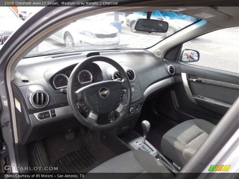 Medium Gray Metallic / Charcoal 2008 Chevrolet Aveo LT Sedan