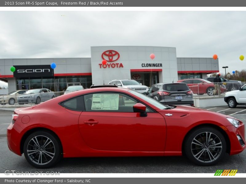 Firestorm Red / Black/Red Accents 2013 Scion FR-S Sport Coupe
