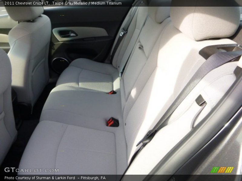 Taupe Gray Metallic / Medium Titanium 2011 Chevrolet Cruze LT