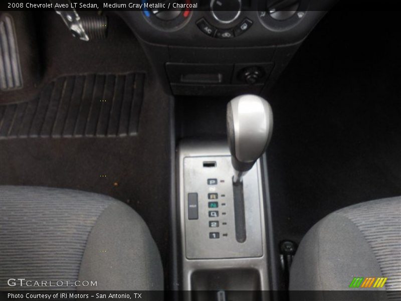 Medium Gray Metallic / Charcoal 2008 Chevrolet Aveo LT Sedan