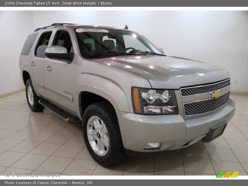Silver Birch Metallic / Ebony 2009 Chevrolet Tahoe LT 4x4