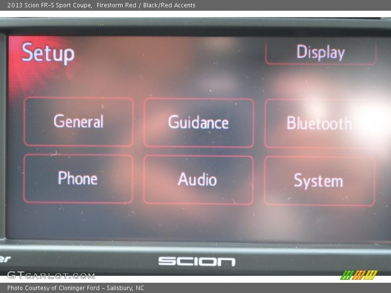 Firestorm Red / Black/Red Accents 2013 Scion FR-S Sport Coupe