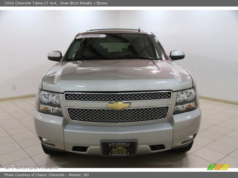 Silver Birch Metallic / Ebony 2009 Chevrolet Tahoe LT 4x4