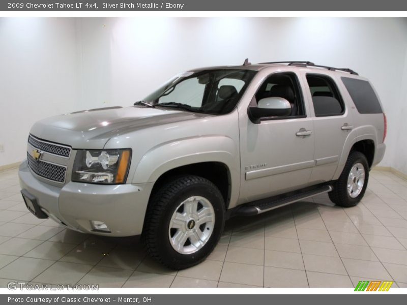 Silver Birch Metallic / Ebony 2009 Chevrolet Tahoe LT 4x4