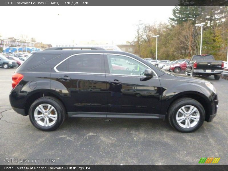 Black / Jet Black 2010 Chevrolet Equinox LT AWD