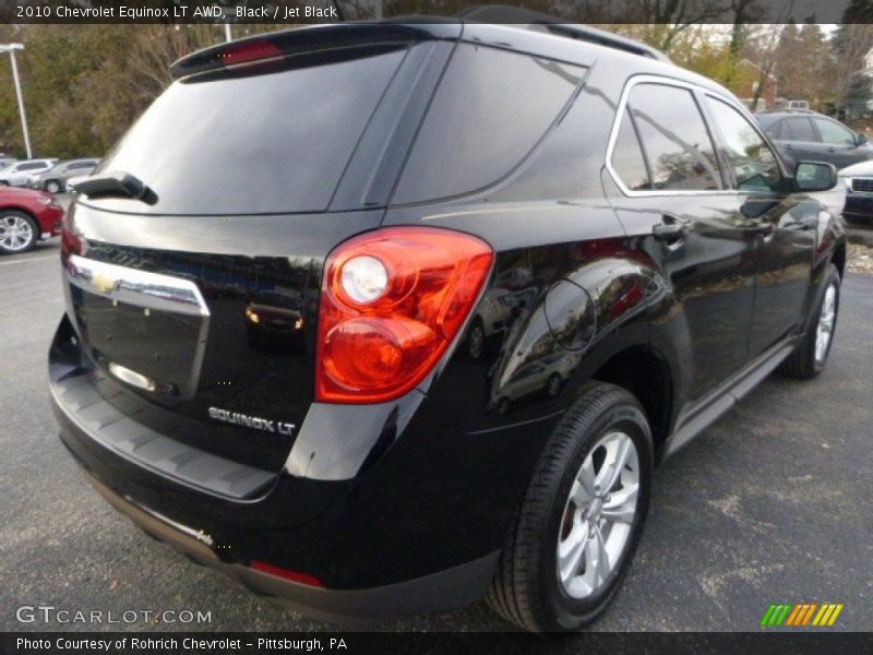 Black / Jet Black 2010 Chevrolet Equinox LT AWD