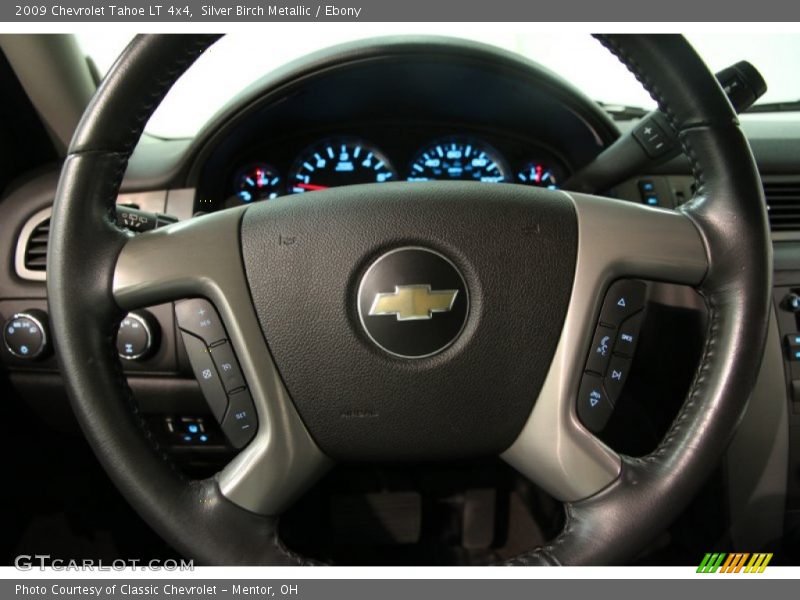Silver Birch Metallic / Ebony 2009 Chevrolet Tahoe LT 4x4