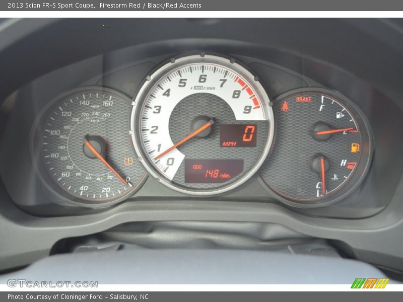  2013 FR-S Sport Coupe Sport Coupe Gauges