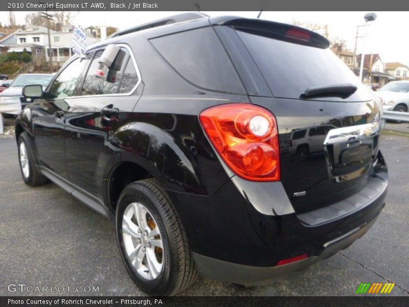 Black / Jet Black 2010 Chevrolet Equinox LT AWD