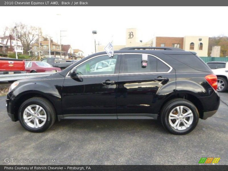 Black / Jet Black 2010 Chevrolet Equinox LT AWD