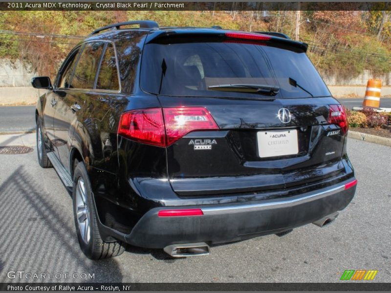 Crystal Black Pearl / Parchment 2011 Acura MDX Technology
