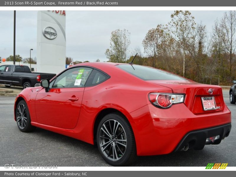 Firestorm Red / Black/Red Accents 2013 Scion FR-S Sport Coupe