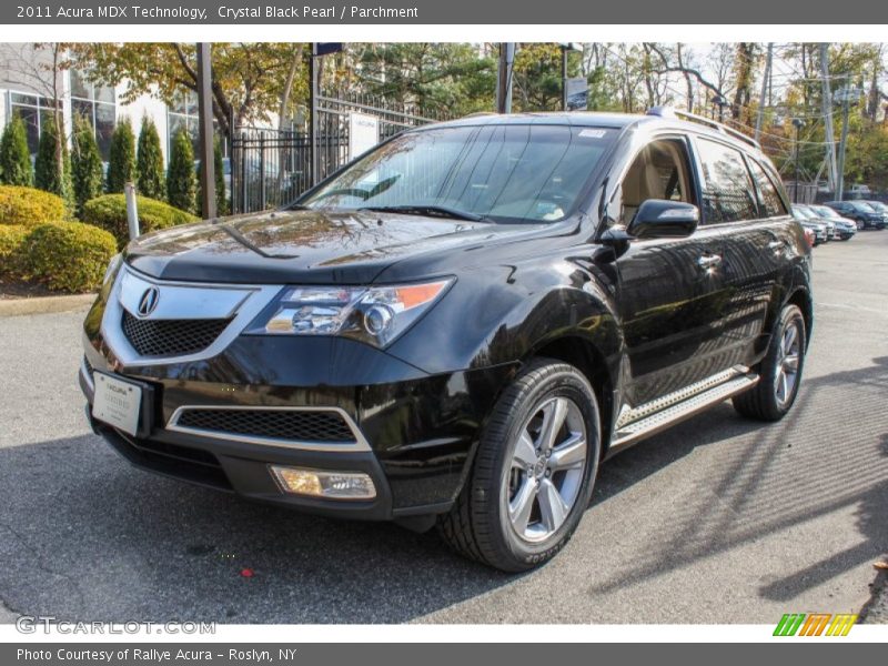 Crystal Black Pearl / Parchment 2011 Acura MDX Technology