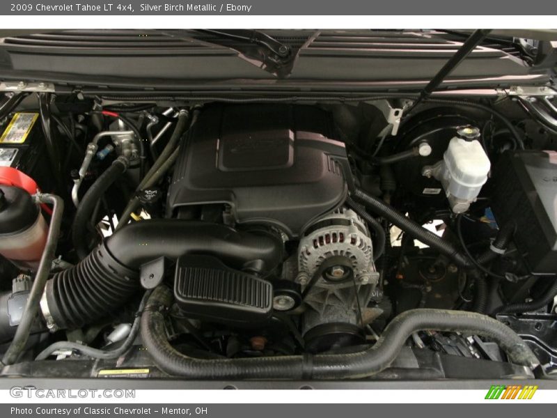 Silver Birch Metallic / Ebony 2009 Chevrolet Tahoe LT 4x4