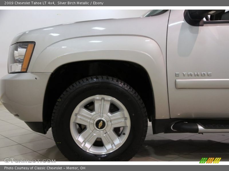 Silver Birch Metallic / Ebony 2009 Chevrolet Tahoe LT 4x4