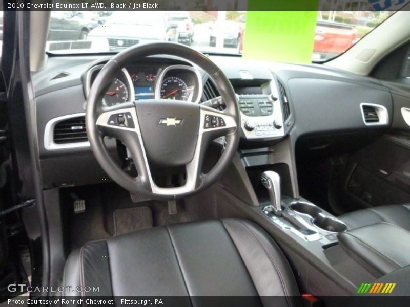 Black / Jet Black 2010 Chevrolet Equinox LT AWD