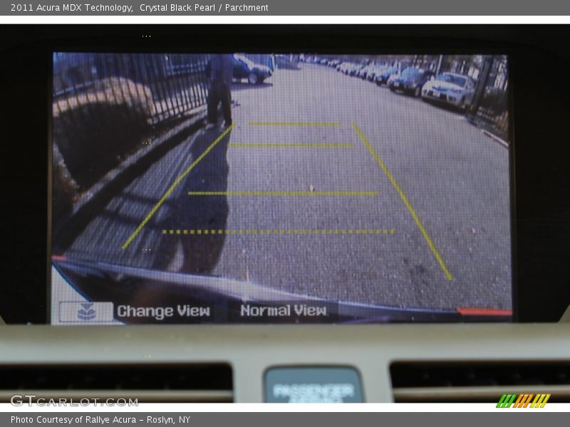 Crystal Black Pearl / Parchment 2011 Acura MDX Technology