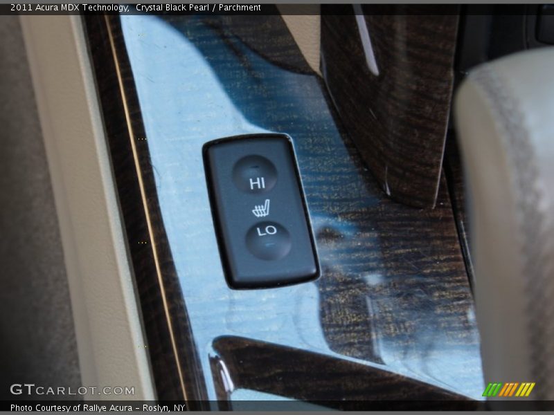 Crystal Black Pearl / Parchment 2011 Acura MDX Technology