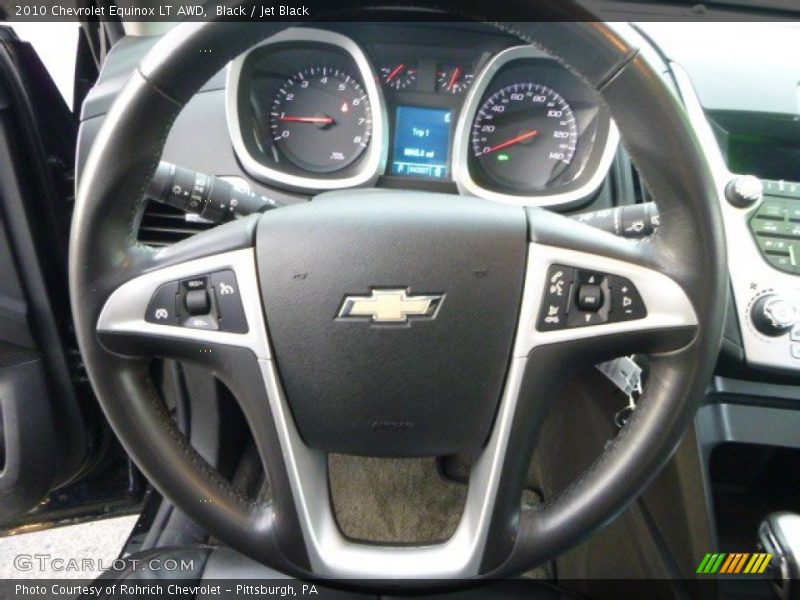 Black / Jet Black 2010 Chevrolet Equinox LT AWD