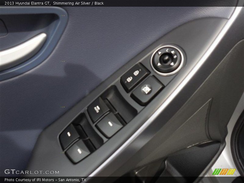 Shimmering Air Silver / Black 2013 Hyundai Elantra GT
