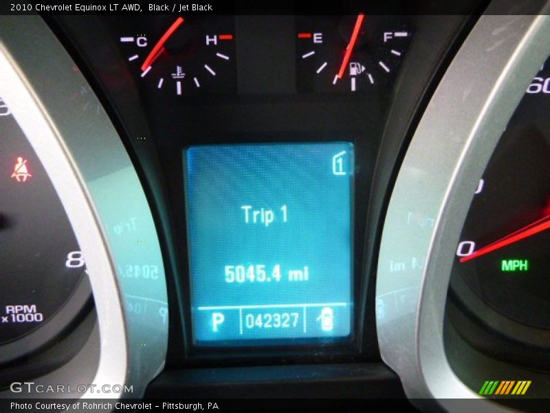 Black / Jet Black 2010 Chevrolet Equinox LT AWD