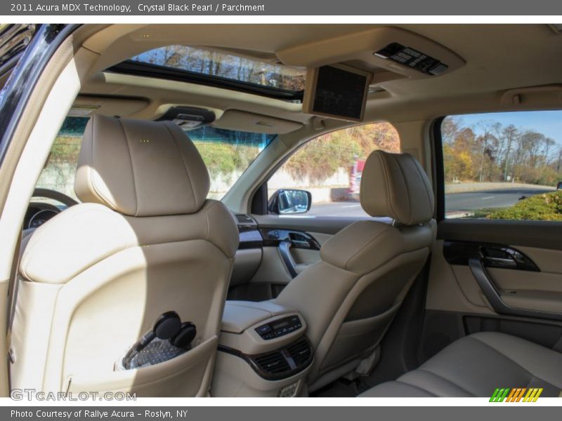 Crystal Black Pearl / Parchment 2011 Acura MDX Technology