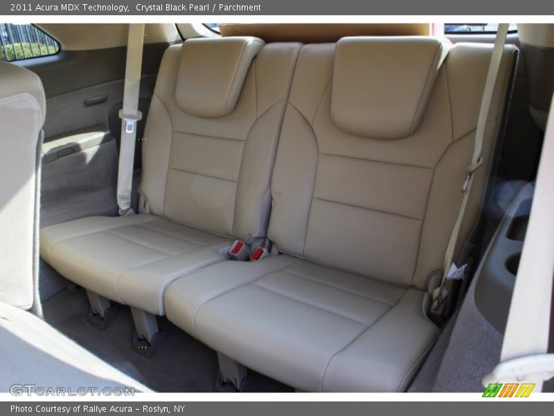 Crystal Black Pearl / Parchment 2011 Acura MDX Technology