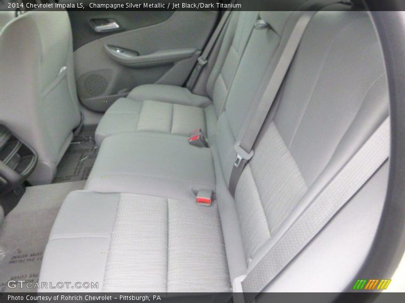 Champagne Silver Metallic / Jet Black/Dark Titanium 2014 Chevrolet Impala LS
