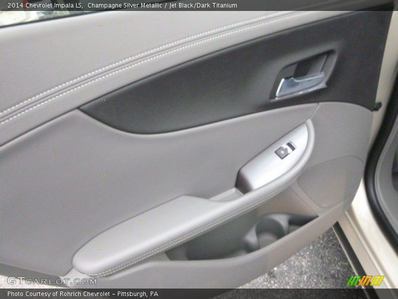 Champagne Silver Metallic / Jet Black/Dark Titanium 2014 Chevrolet Impala LS