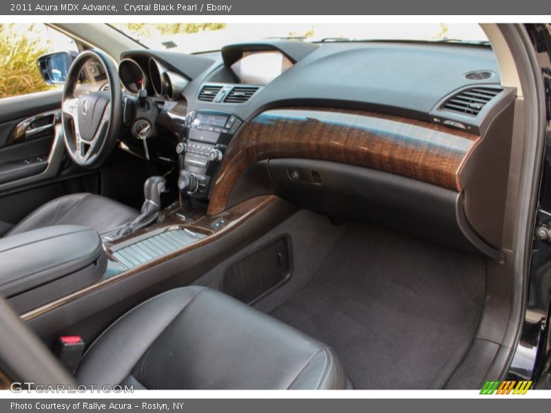 Crystal Black Pearl / Ebony 2011 Acura MDX Advance