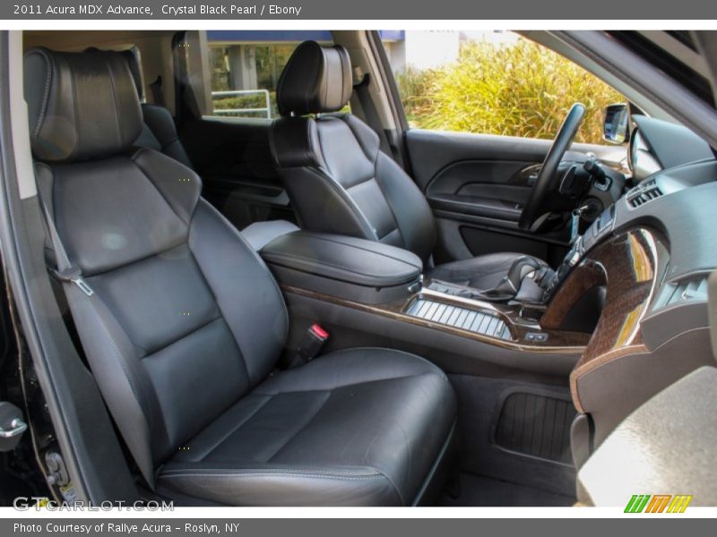 Crystal Black Pearl / Ebony 2011 Acura MDX Advance