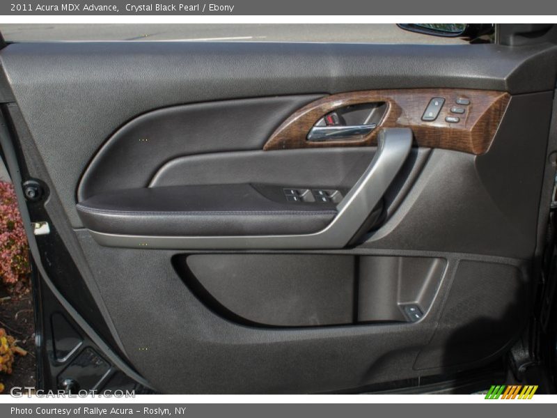 Crystal Black Pearl / Ebony 2011 Acura MDX Advance