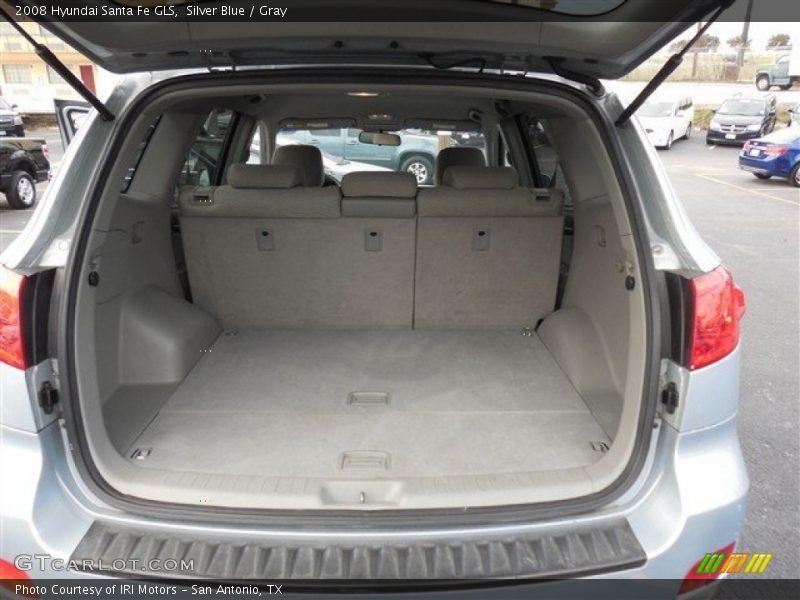 Silver Blue / Gray 2008 Hyundai Santa Fe GLS