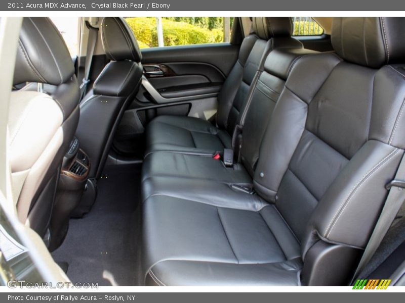 Crystal Black Pearl / Ebony 2011 Acura MDX Advance