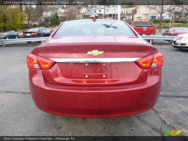 Crystal Red Tintcoat / Jet Black 2014 Chevrolet Impala LT